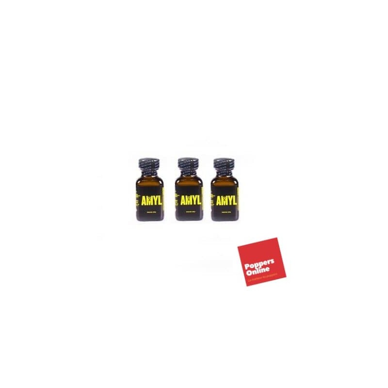 Hates Governable blik Buy Pack of 3 Amyl Poppers 24 ml in UK, Europe cheap - Poppers Online